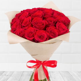  Flower Delivery Belek 23 Red Roses Bouquet 